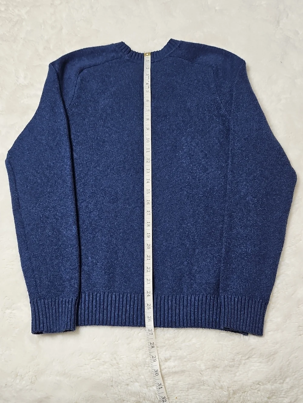 Banana Republic Men's Crewneck Sweater in Navy Blue